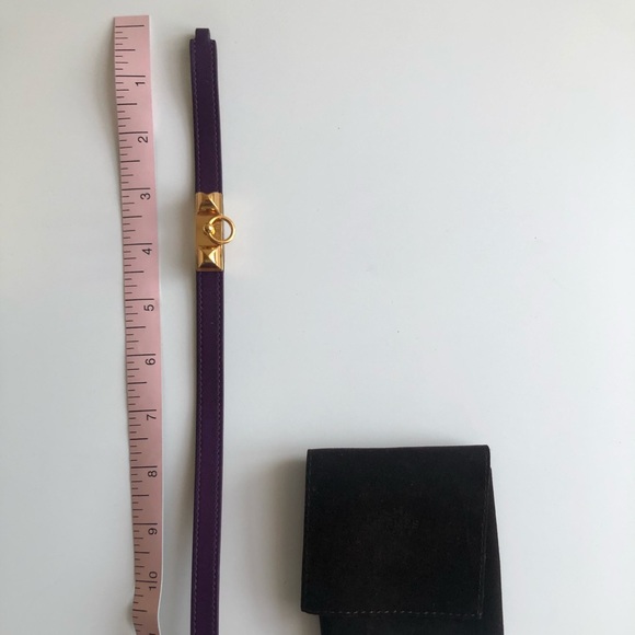 HERMES Rivale Double Tour Bracelet Ultraviolet - Picture 5 of 15